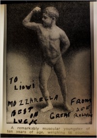 Rollino, 93 years ago