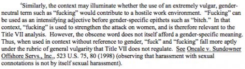 WHEN AND WHEN NOT TO "FUCKING"