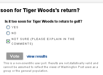 THE QUESTION WAS POSED