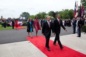Calderon and Obama
