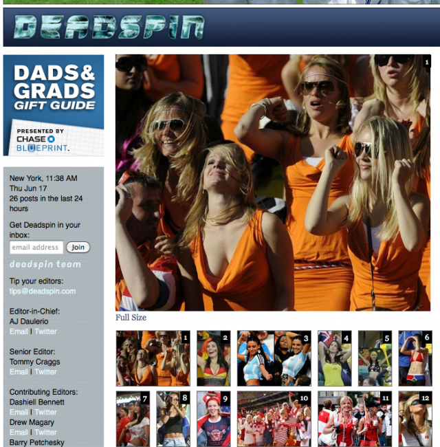 DEADSPIN!
