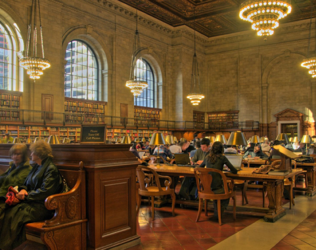 KNEE DEEP AT THE NYPL
