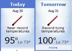 Hot, I tells ya