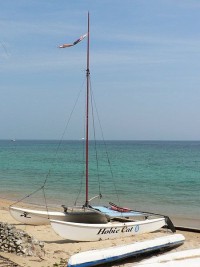 Here is a picture of a catamaran