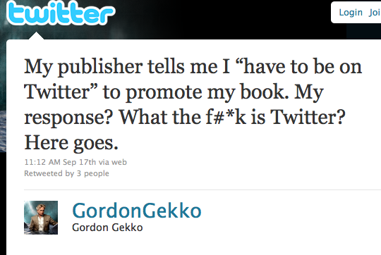 wall street tweet