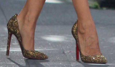 History of red bottom shoes shop
