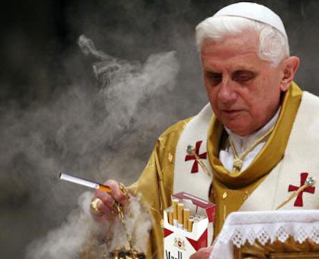 You put, like, a small bit of hash midway in the cigarette.