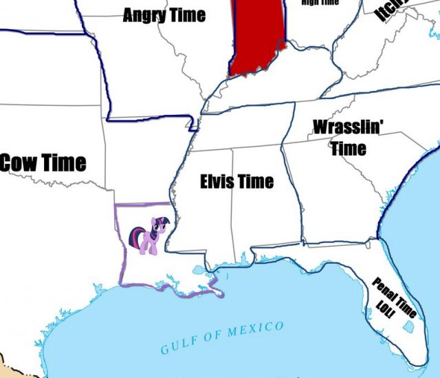 DOWN SOUTH (IN TIME)