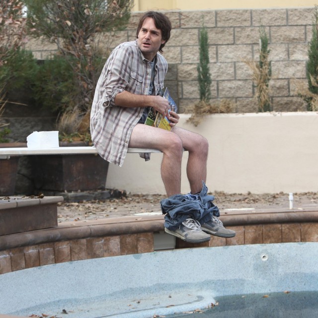 THE LAST MAN ON EARTH: Phil (Will Forte) is startled by Carol in the first part of the ÒShe Drives Me Crazy/MooovinÕ InÓ episode of THE LAST MAN ON EARTH airing Sunday, March 29 (9:00-10:00 PM ET/PT) on FOX. ©2015 Fox Broadcasting Co. Cr: Jordin Althaus/FOX